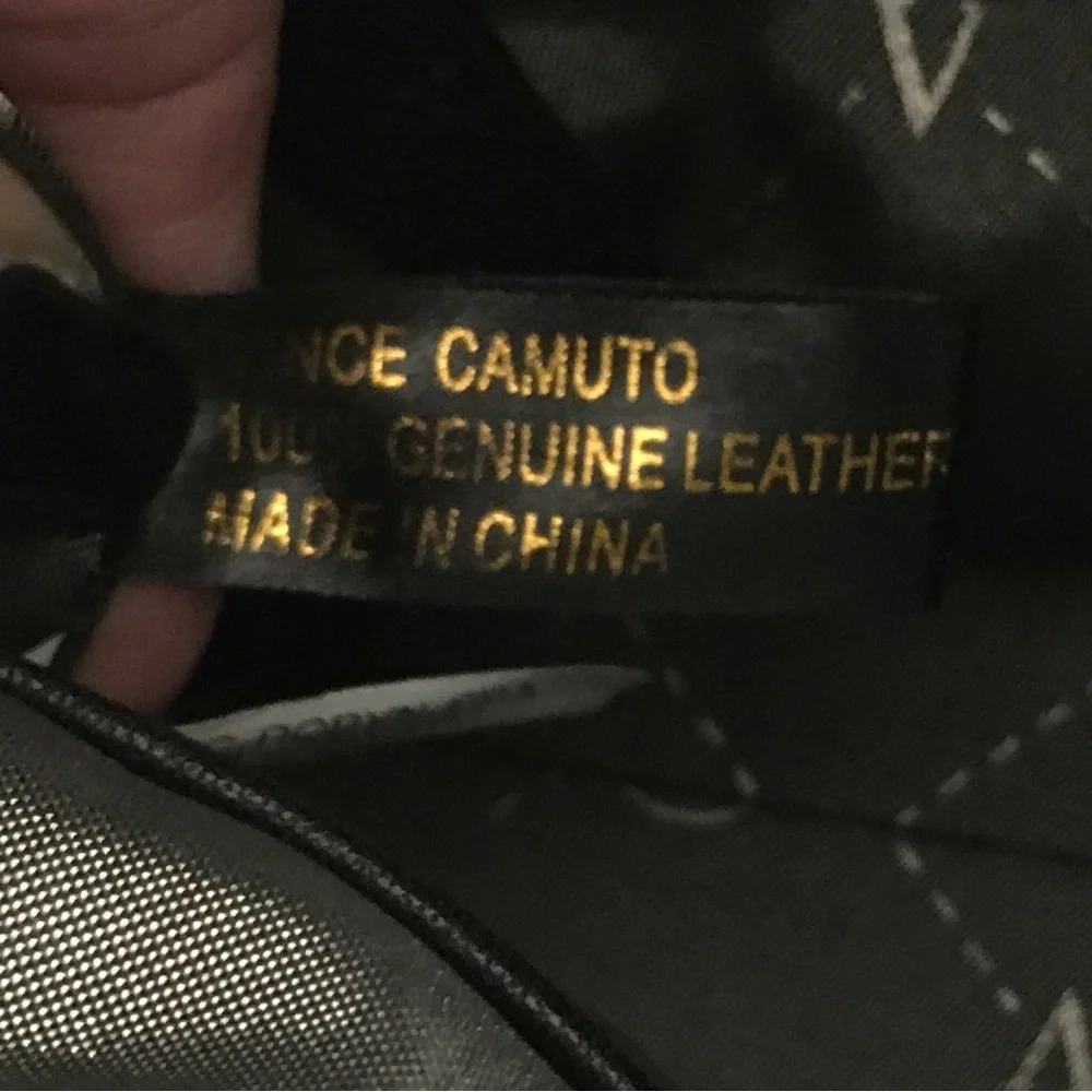 Vince Camaro Awesome!!!! Robyn Leather Satchel - Picture 7 of 10